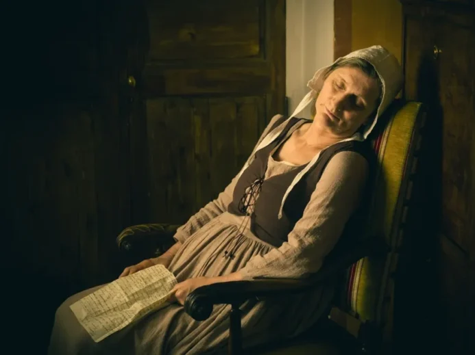 Žena středověk spánek