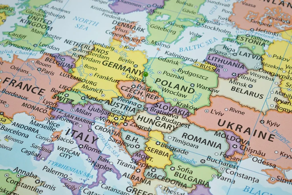 - Pravda24 Mapa Evropa