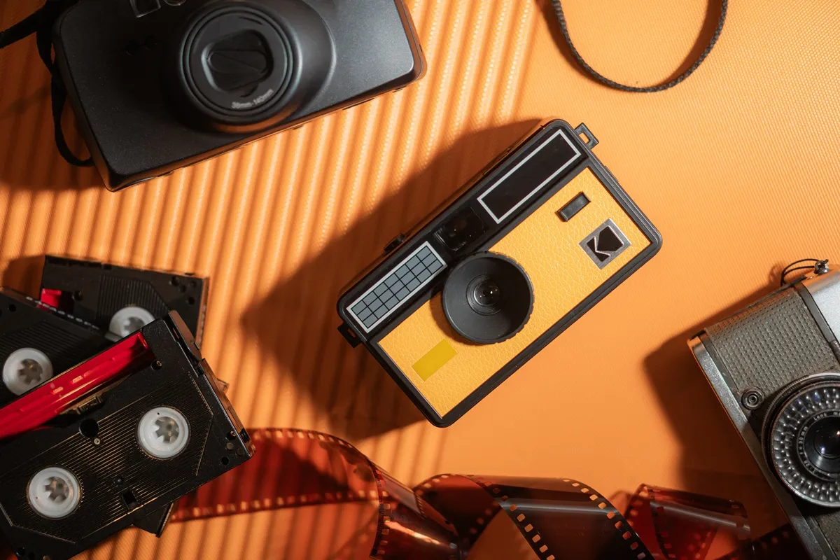 Fotoaparát Kodak retro