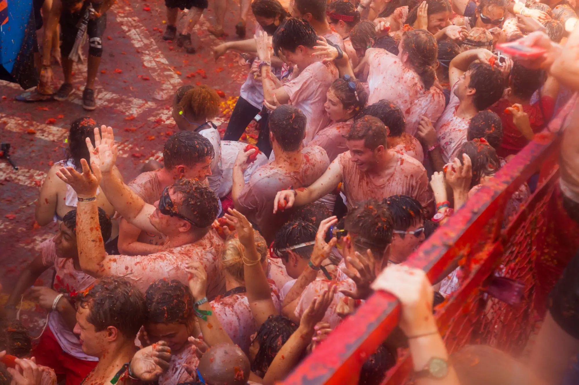 Tomatina, Španělsko