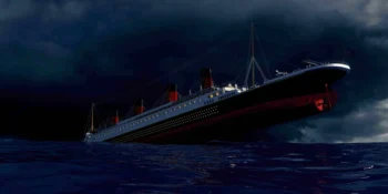 Potápějící se Titanic