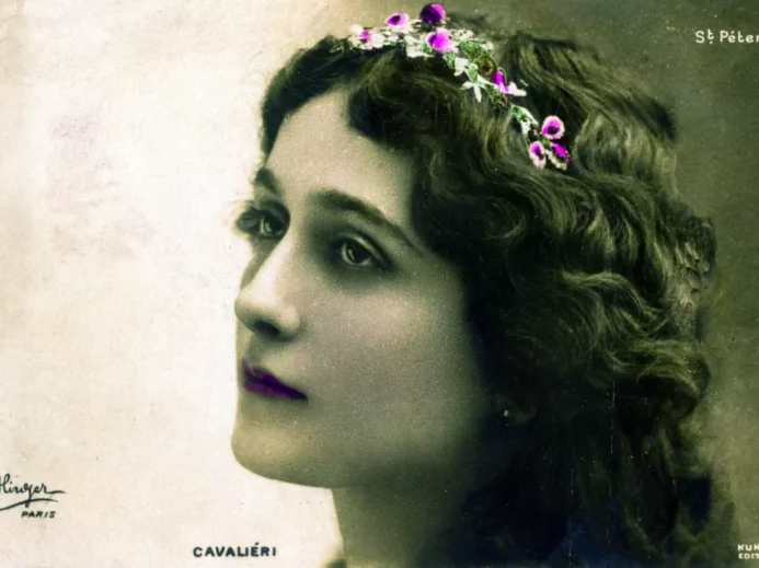 Lina Cavalieri portrét