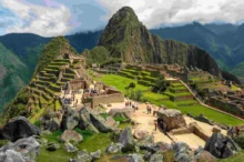 Jižní pohled na Machu Picchu