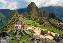 Jižní pohled na Machu Picchu