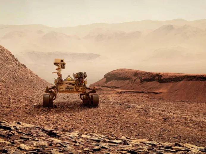 Rover Perseverance na Marsu